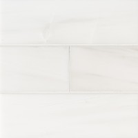 Bianco Dolomite 4x12 Polished Subway Tile