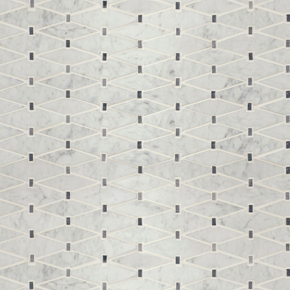 Marbella Diamond 12x12 Pattern Polished Marble Tile