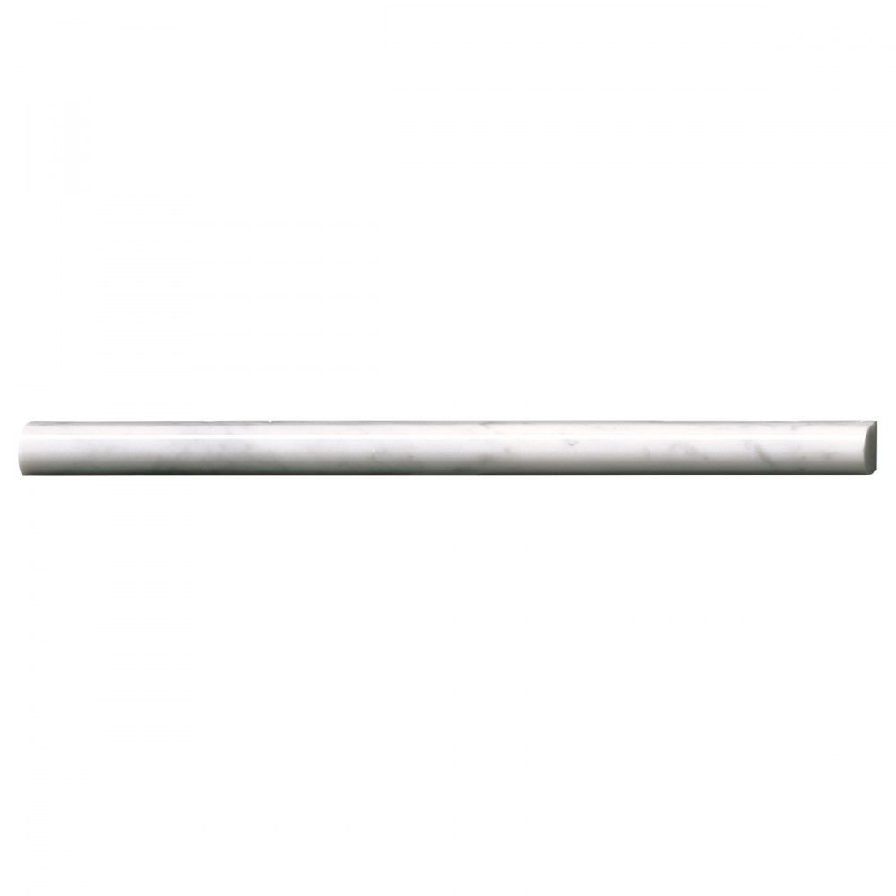 MSI Carrara White Pencil 3/4x12 Polished Molding 