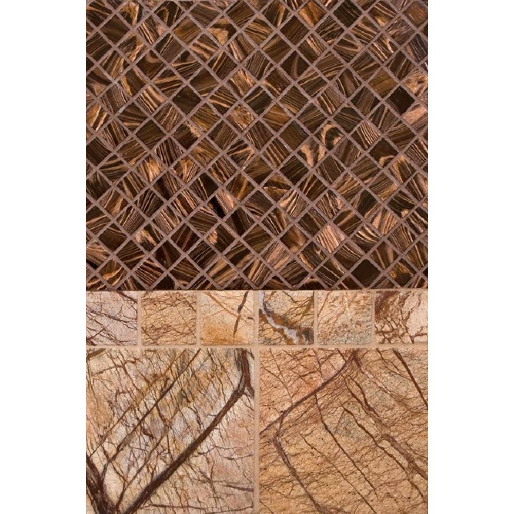 Rainforest Brown Marble Tile