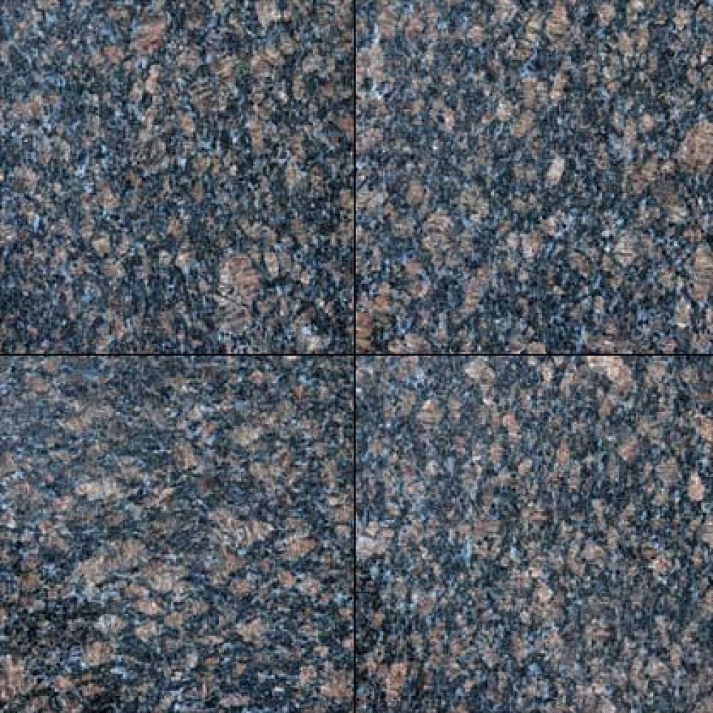 Sapphire Blue Polished 12x12 Granite Tile 