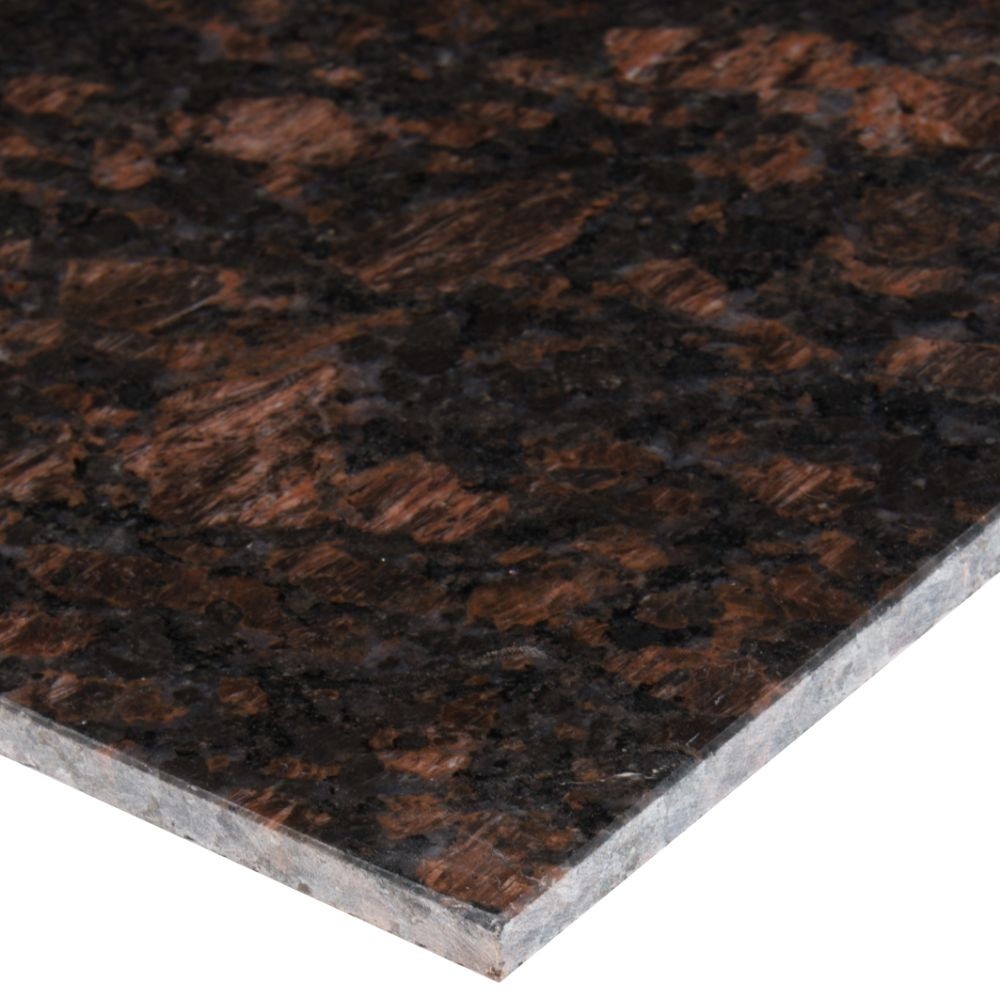 Tan Brown 12X12 Polished Granite Floor Tile