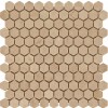 Crema Marfil Hexagon 1x1 Tumbled