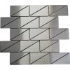 Odyssey Subway 2x4 Stainless Steel Mosaic