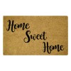 Home Sweet Home Black Natural Coir 22X36 Door Mat