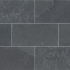 Montauk Black 12X24 Gauged Slate Tile