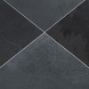 Montauk Black 16X16 Honed Slate Tile