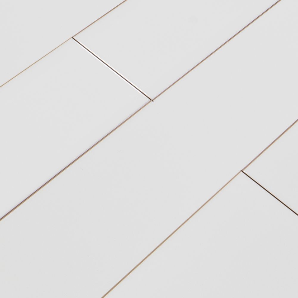 Domino White 4X16 Glossy Subway Tile