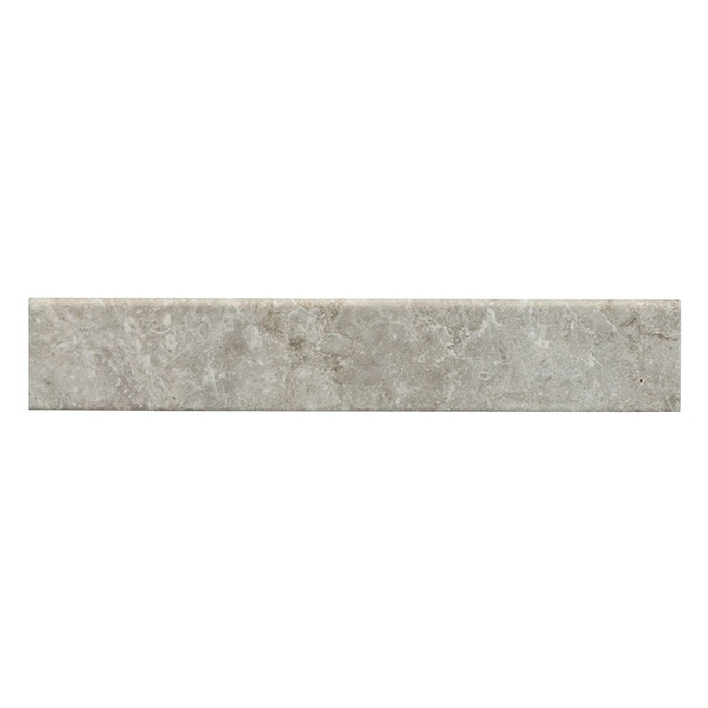 Essentials Ansello Grey Bullnose 3X18 Matte Ceramic Tile