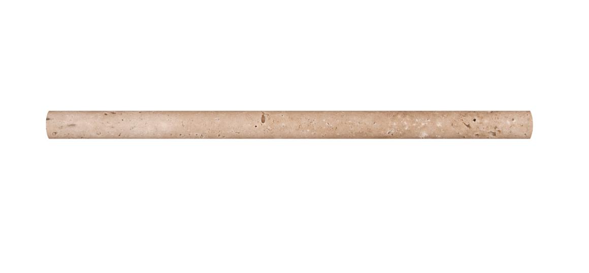 Tuscany Walnut Pencil 3/4 X 3/4 X 12 Honed